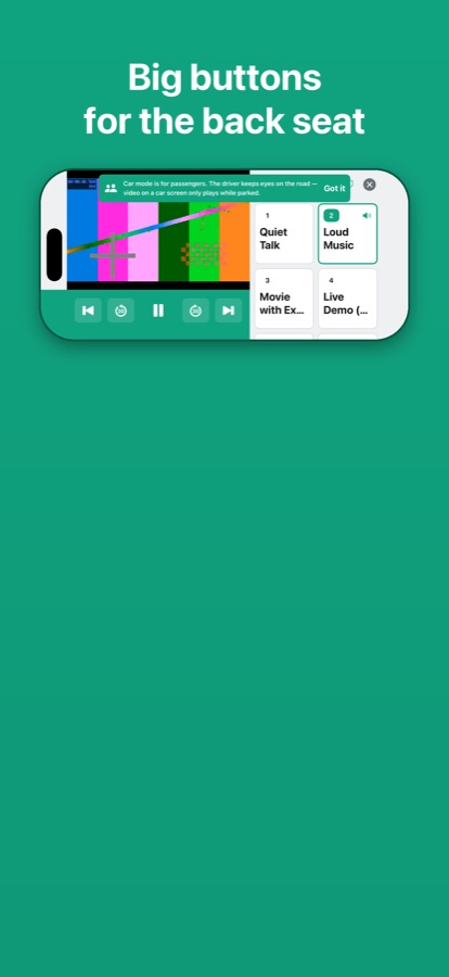 IPTV Backseat screenshot 2